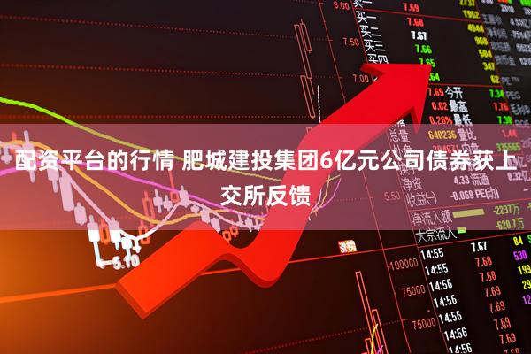 配资平台的行情 肥城建投集团6亿元公司债券获上交所反馈